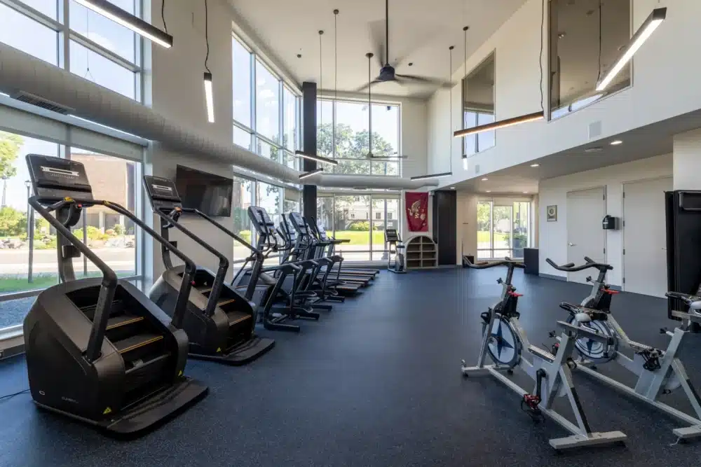 fitness center cardio the bridges dinkytown apartments near the university of minnesota