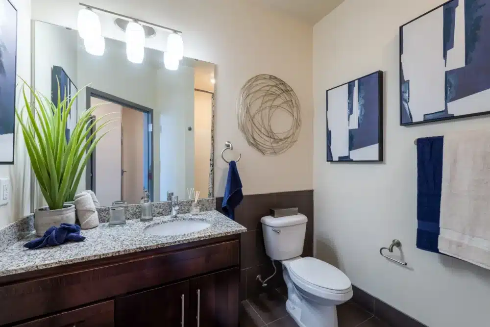 private bathroom the bridges dinkytown apartments near the university of minnesota